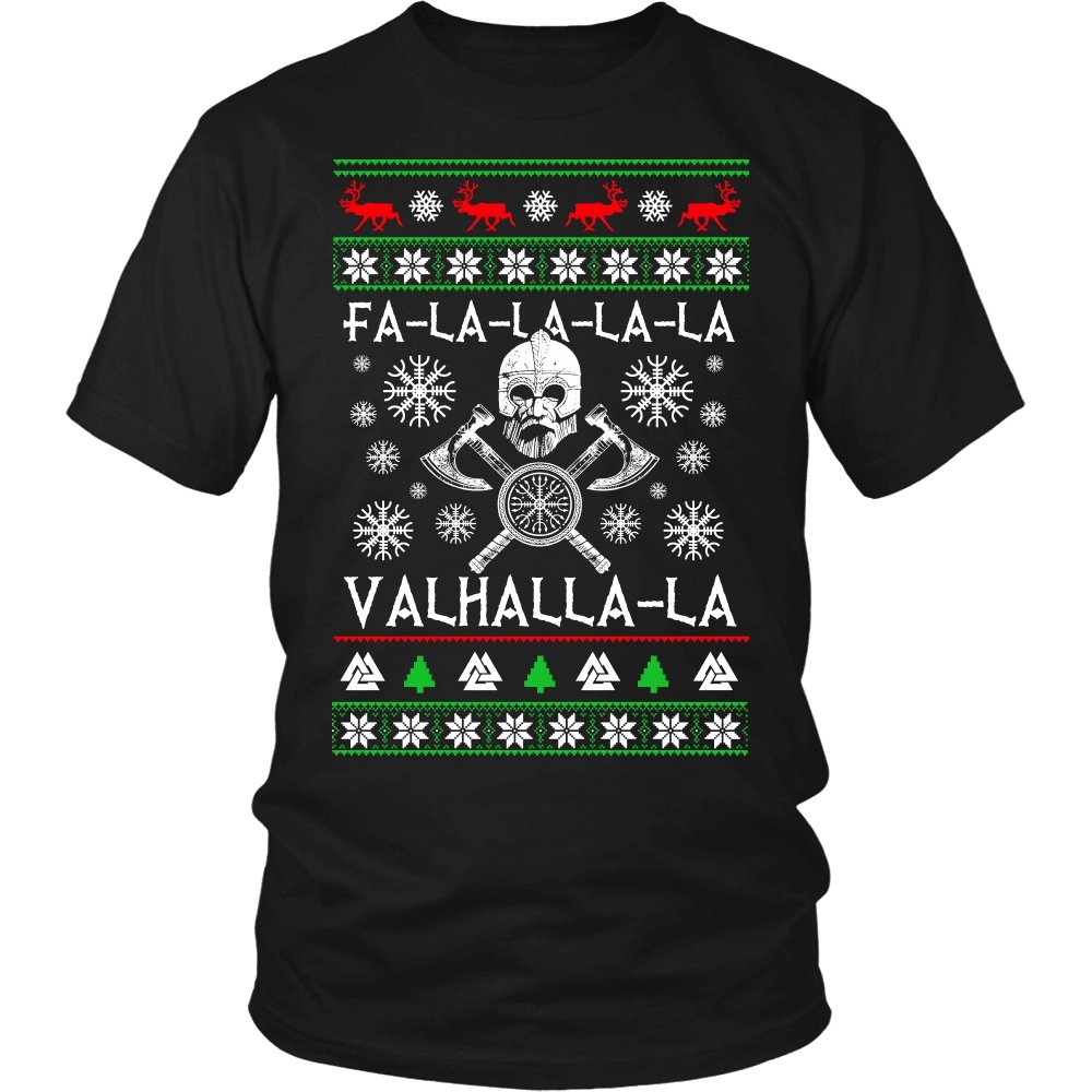 Fa - La - La Valhalla Yule - Christmas Sweater (VB01) - VikingsBrand