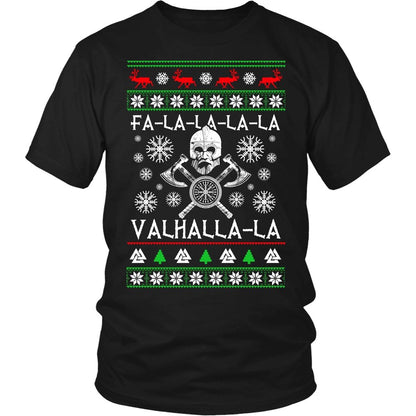 Fa - La - La Valhalla Yule - Christmas Sweater (VB01) - VikingsBrand