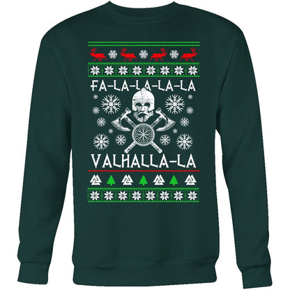 Fa - La - La Valhalla Yule - Christmas Sweater (VB01) - VikingsBrand