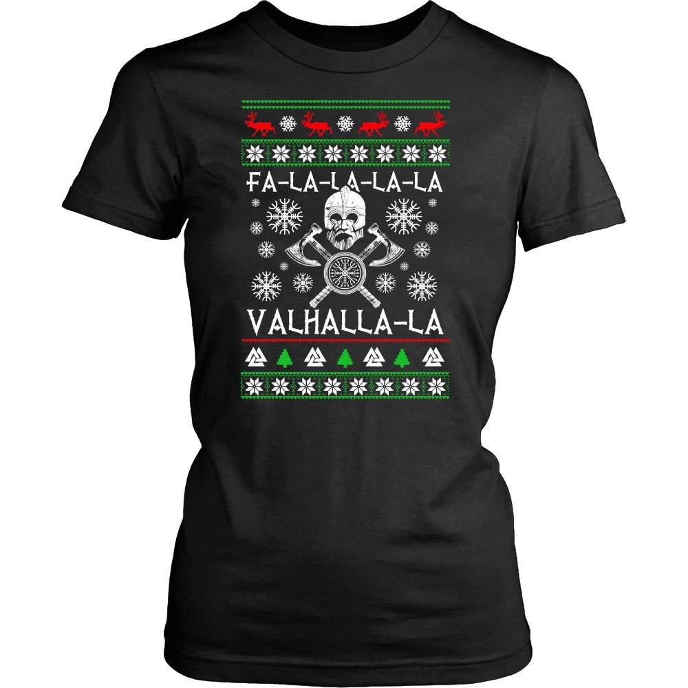 Fa - La - La Valhalla Yule - Christmas Sweater (VB01) - VikingsBrand