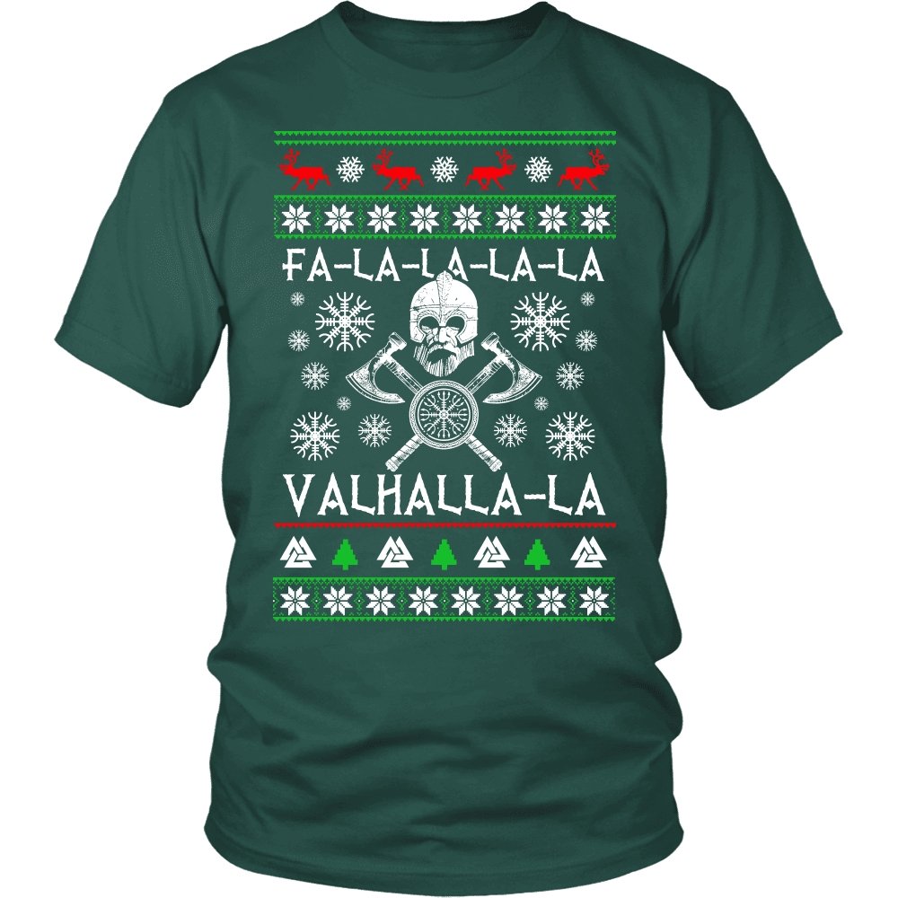 Fa - La - La Valhalla Yule - Christmas Sweater (VB01) - VikingsBrand
