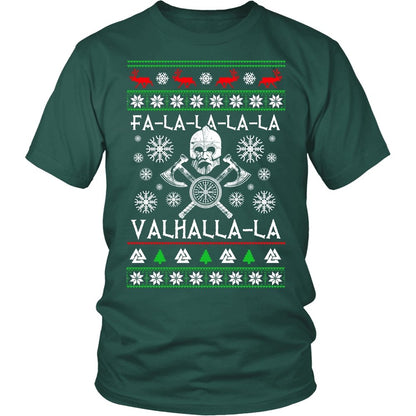 Fa - La - La Valhalla Yule - Christmas Sweater (VB01) - VikingsBrand