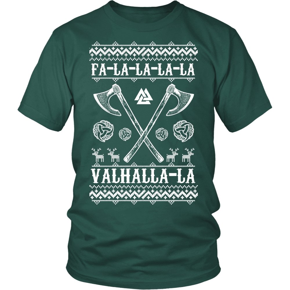 Fa - La - La Valhalla Yule - Christmas Sweater (VB02) - VikingsBrand