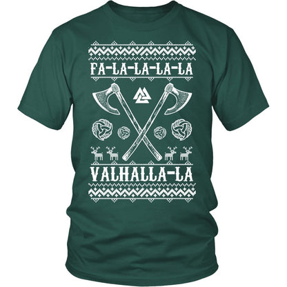 Fa - La - La Valhalla Yule - Christmas Sweater (VB02) - VikingsBrand