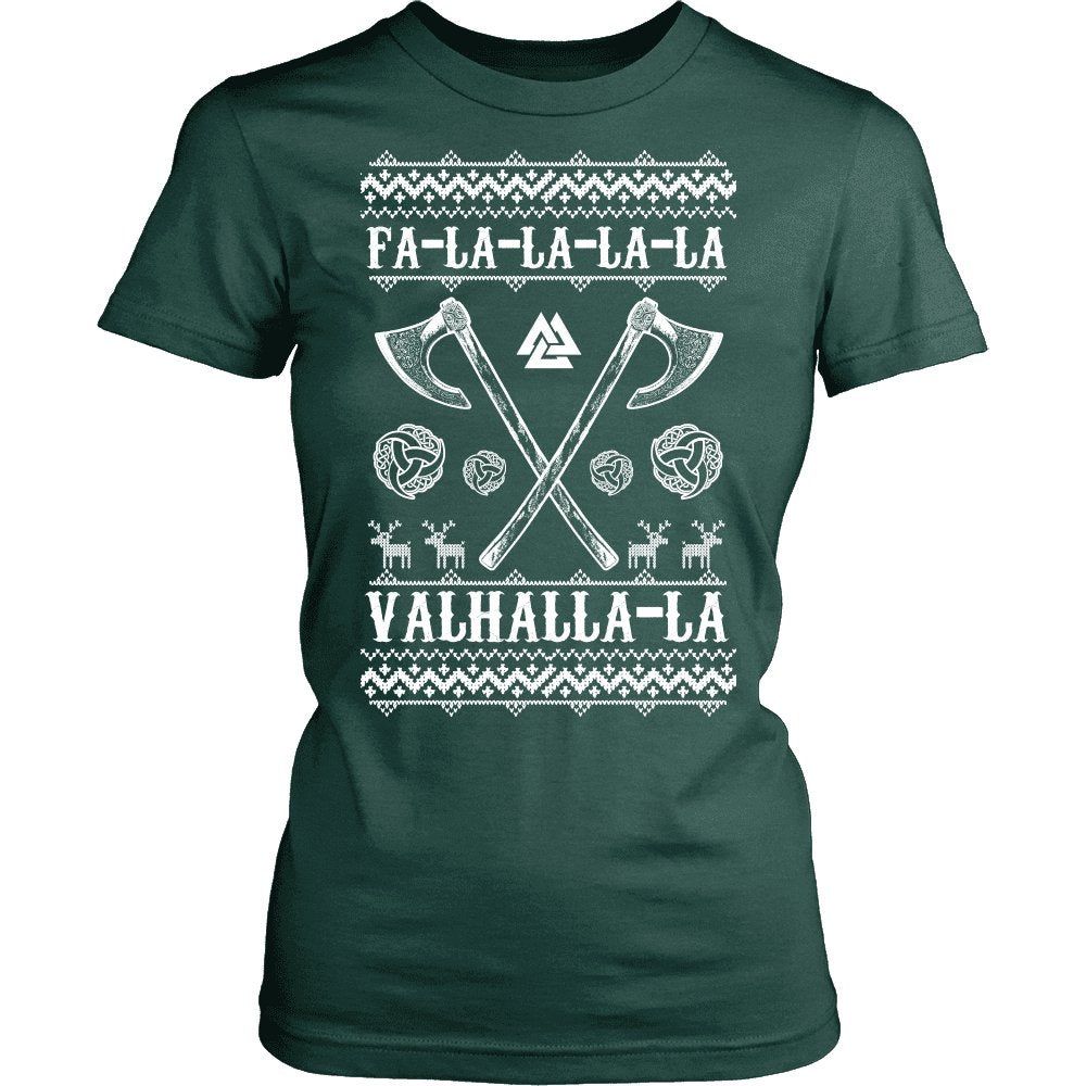 Fa - La - La Valhalla Yule - Christmas Sweater (VB02) - VikingsBrand