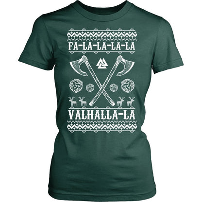 Fa - La - La Valhalla Yule - Christmas Sweater (VB02) - VikingsBrand