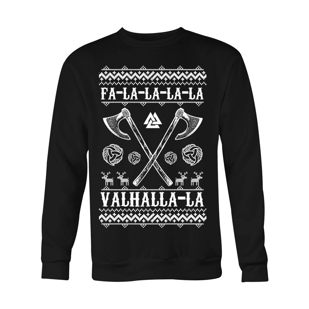 Fa - La - La Valhalla Yule - Christmas Sweater (VB02) - VikingsBrand