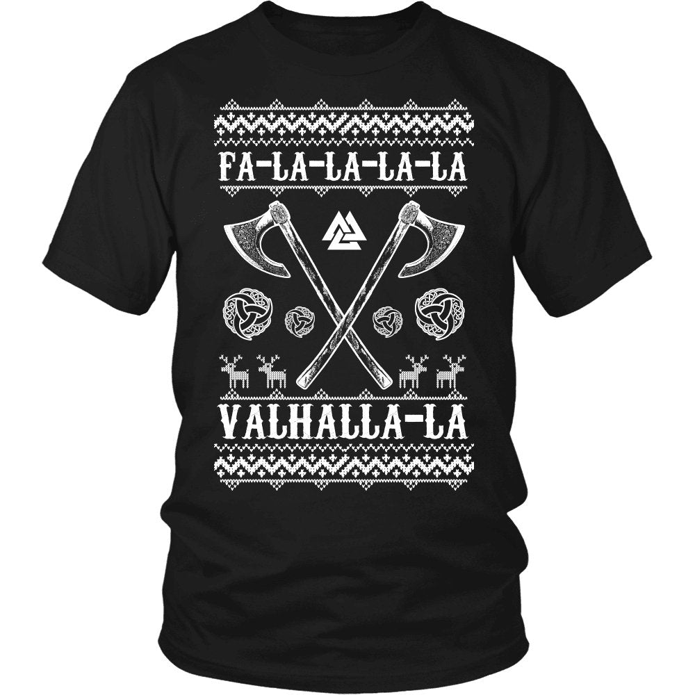 Fa - La - La Valhalla Yule - Christmas Sweater (VB02) - VikingsBrand