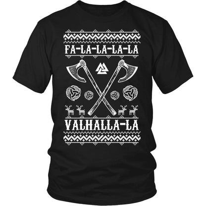 Fa - La - La Valhalla Yule - Christmas Sweater (VB02) - VikingsBrand