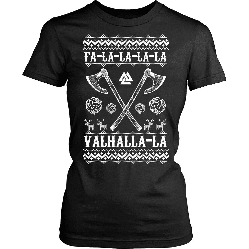 Fa - La - La Valhalla Yule - Christmas Sweater (VB02) - VikingsBrand