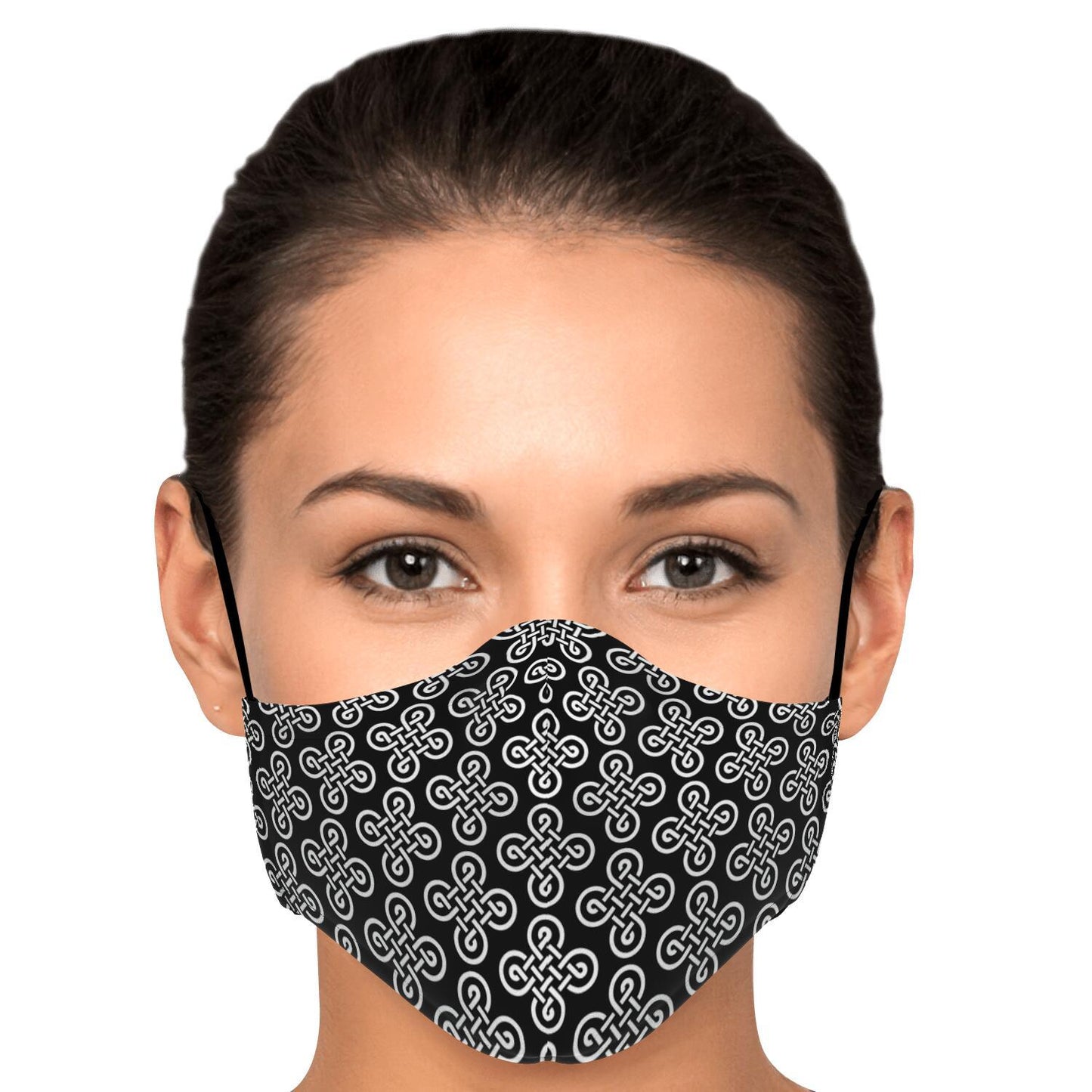Face Mask Cover with Viking Pattern