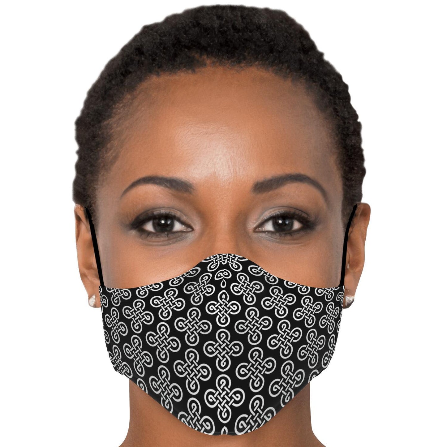 Face Mask Cover with Viking Pattern