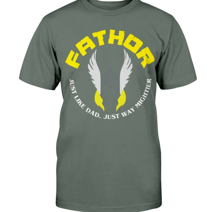 Fathor Classic Cotton T-Shirt - Just Like Dad