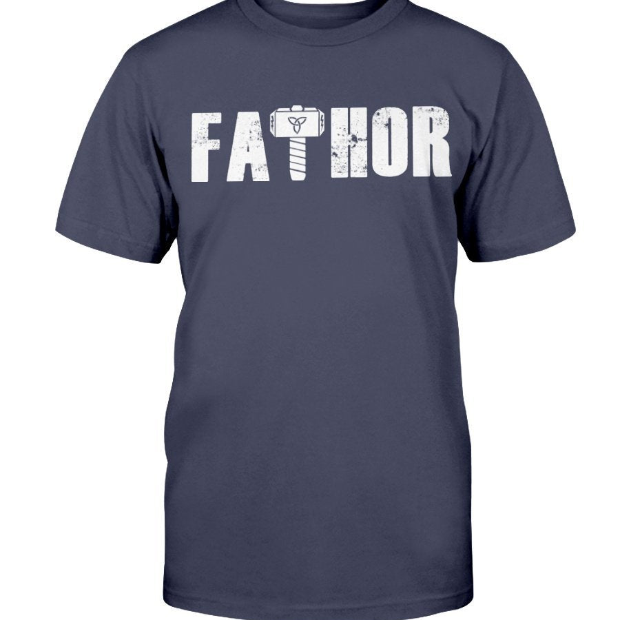 Fathor Classic Cotton T-Shirt - White Wording
