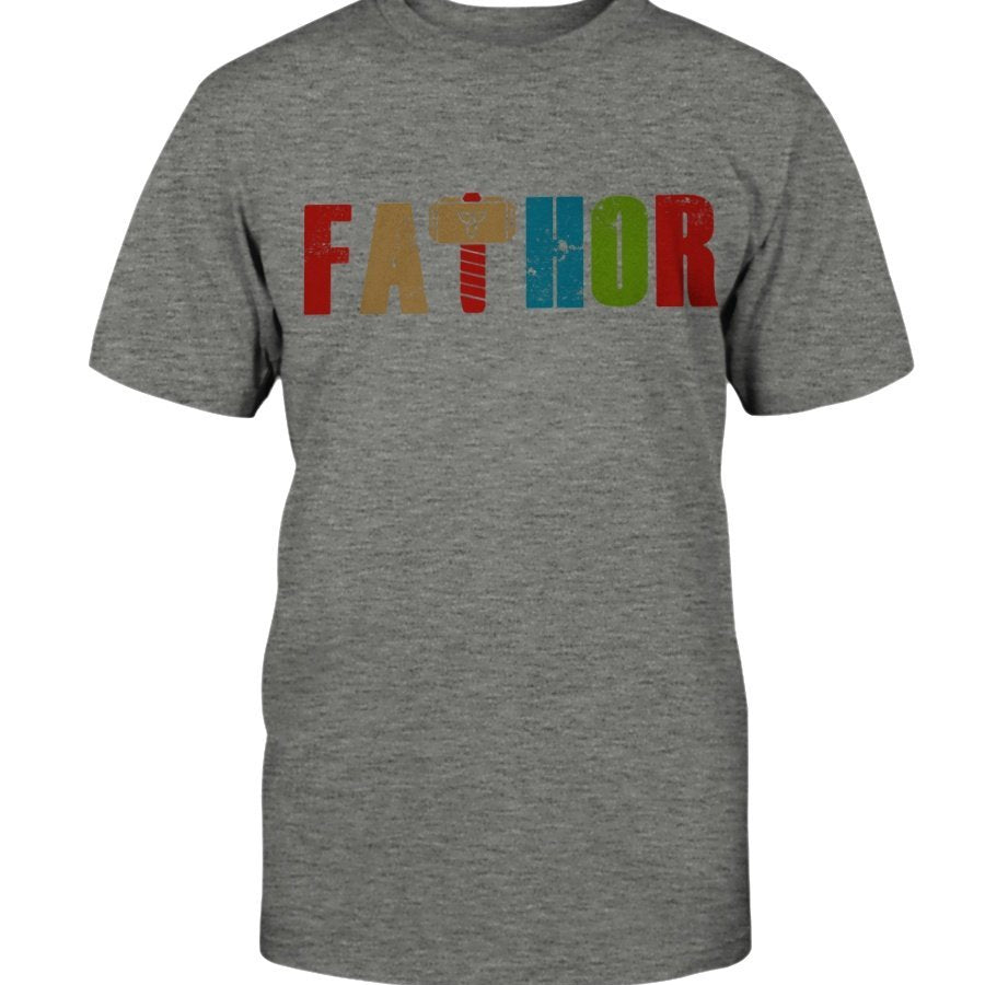 Fathor Classic Cotton T-Shirt - Multi Colored Wording