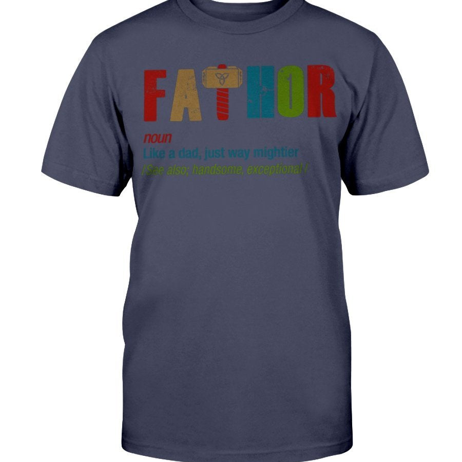 Fathor Classic Cotton T-Shirt - Colored Wording