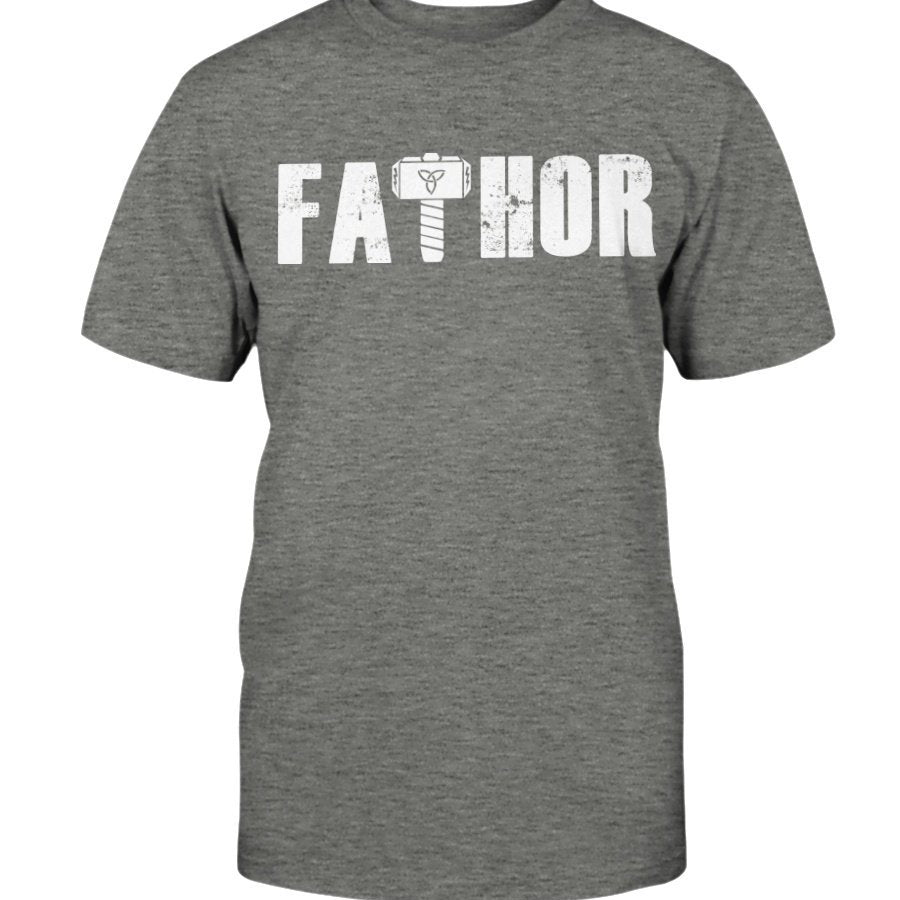 Fathor Classic Cotton T-Shirt - White Wording