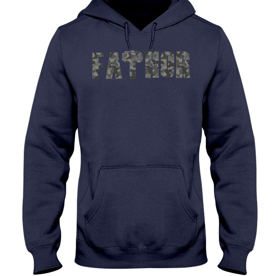 Fathor Hoodie - Camo Wording