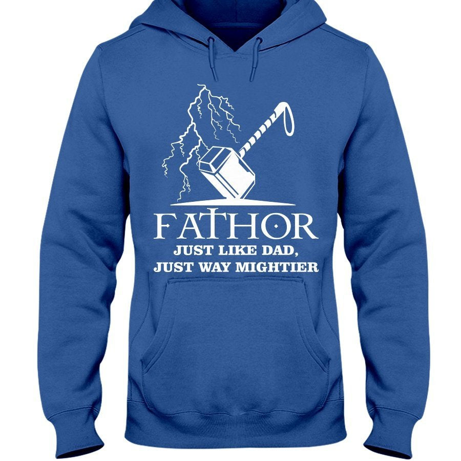 Fathor Hoodie - Hammer - White Wording