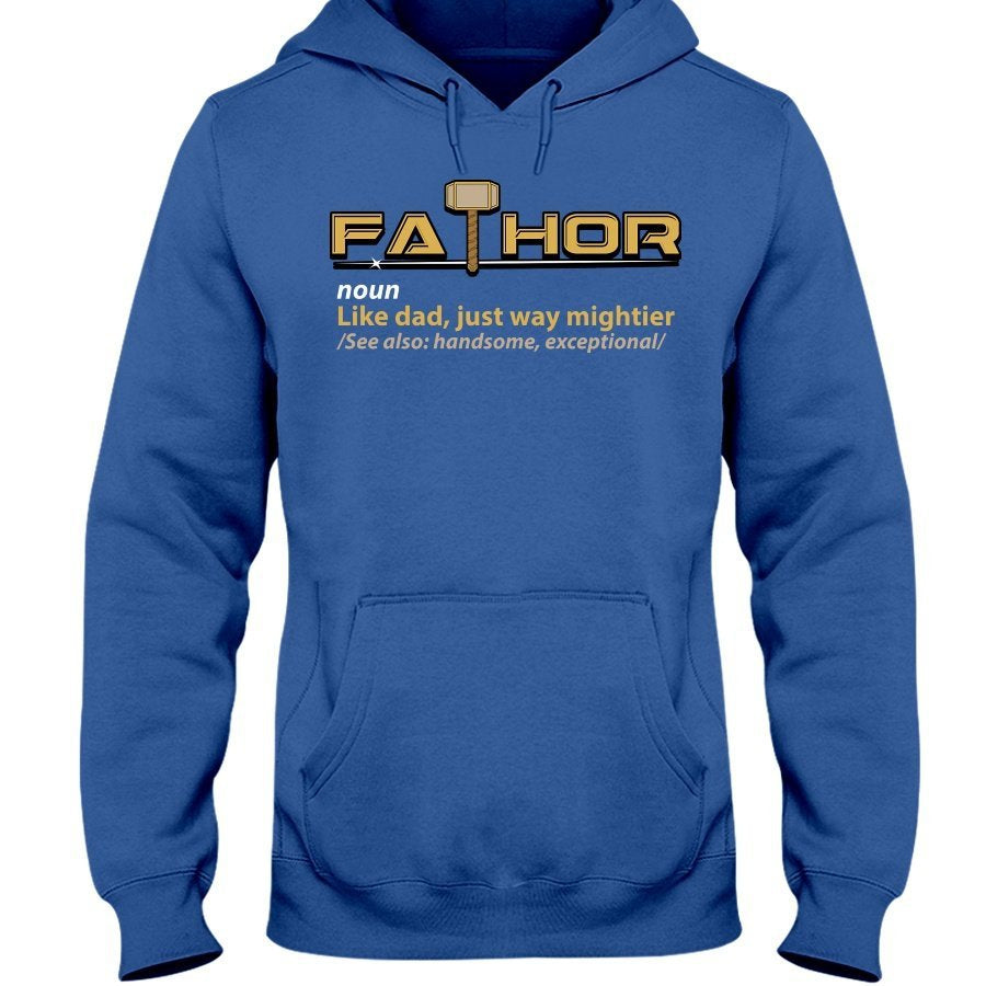 Fathor Hoodie - Yellow Wording