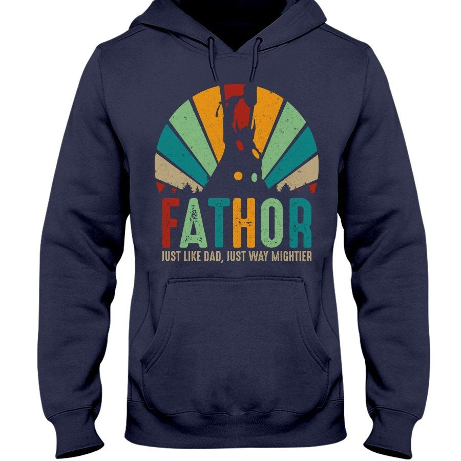 Fathor Hoodie - Rainbow Wording