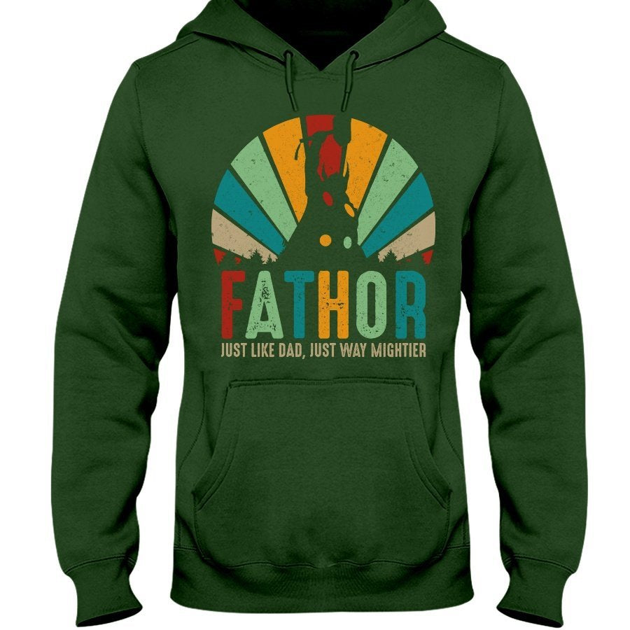 Fathor Hoodie - Rainbow Wording