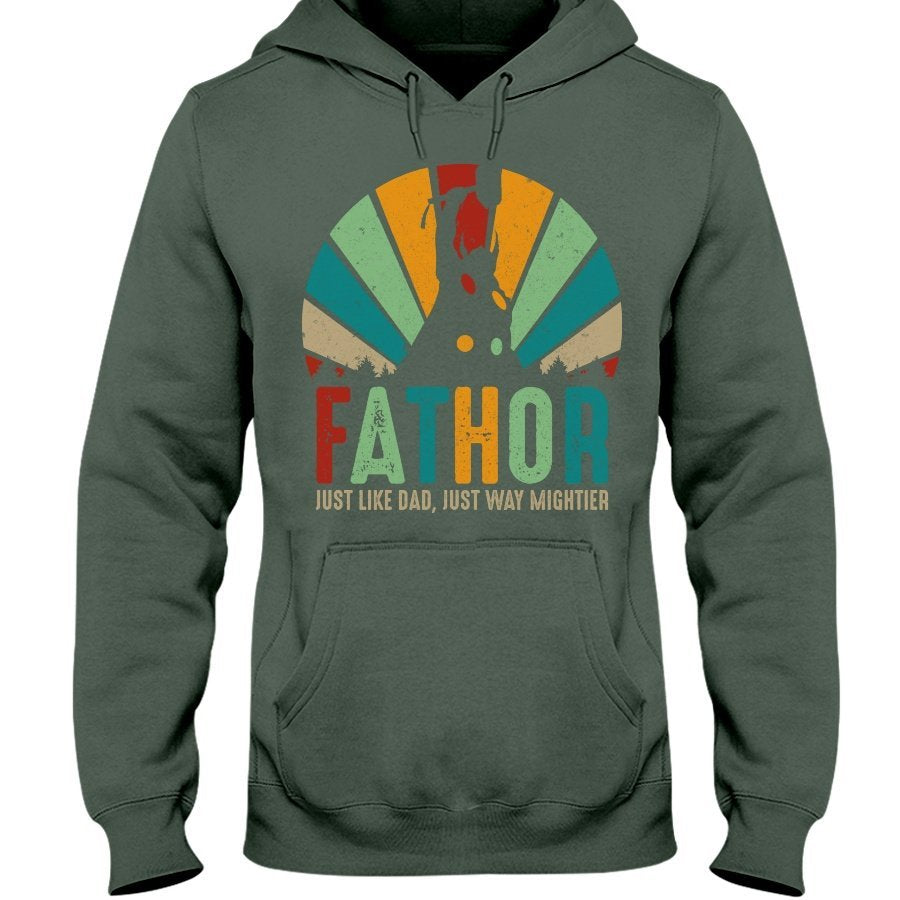 Fathor Hoodie - Rainbow Wording