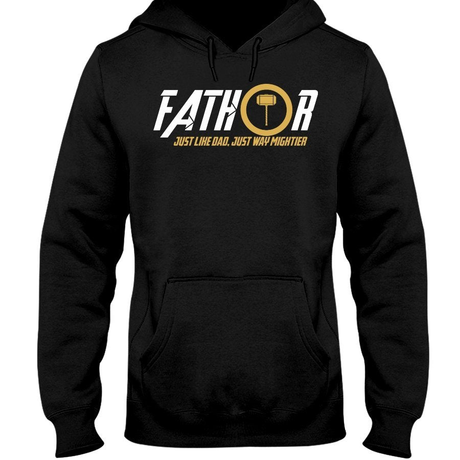 Fathor Hoodie - Yellow / White Wording