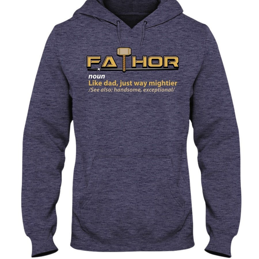 Fathor Hoodie - Yellow Wording