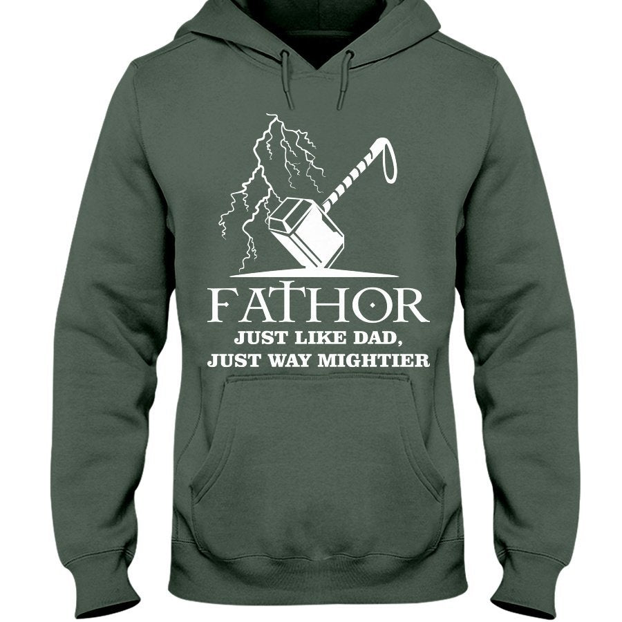 Fathor Hoodie - Hammer - White Wording