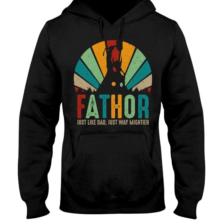 Fathor Hoodie - Rainbow Wording