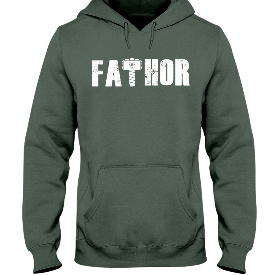 Fathor Hoodie - White Wording