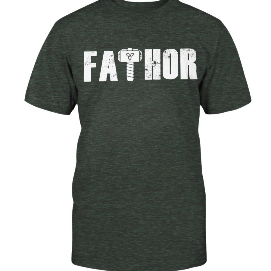 Fathor Premium Fit T-Shirt - White Wording