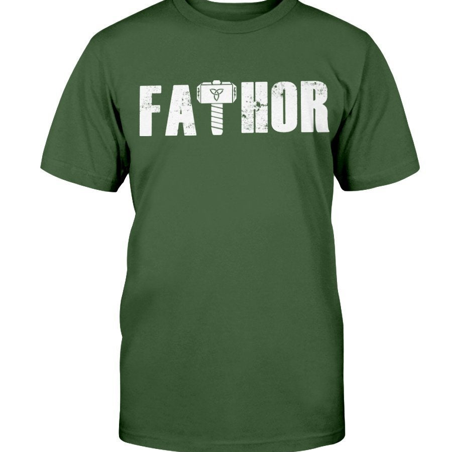 Fathor Premium Fit T-Shirt - White Wording