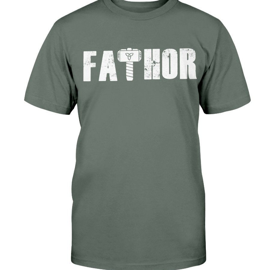Fathor Premium Fit T-Shirt - White Wording