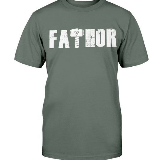 Fathor Premium Fit T-Shirt - White Wording