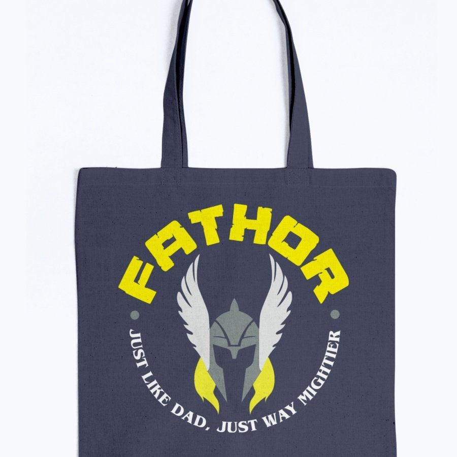 Fathor Tote - Yellow Wording
