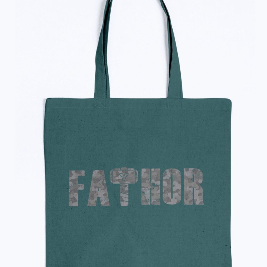 Fathor Tote - Grey Camo Edition