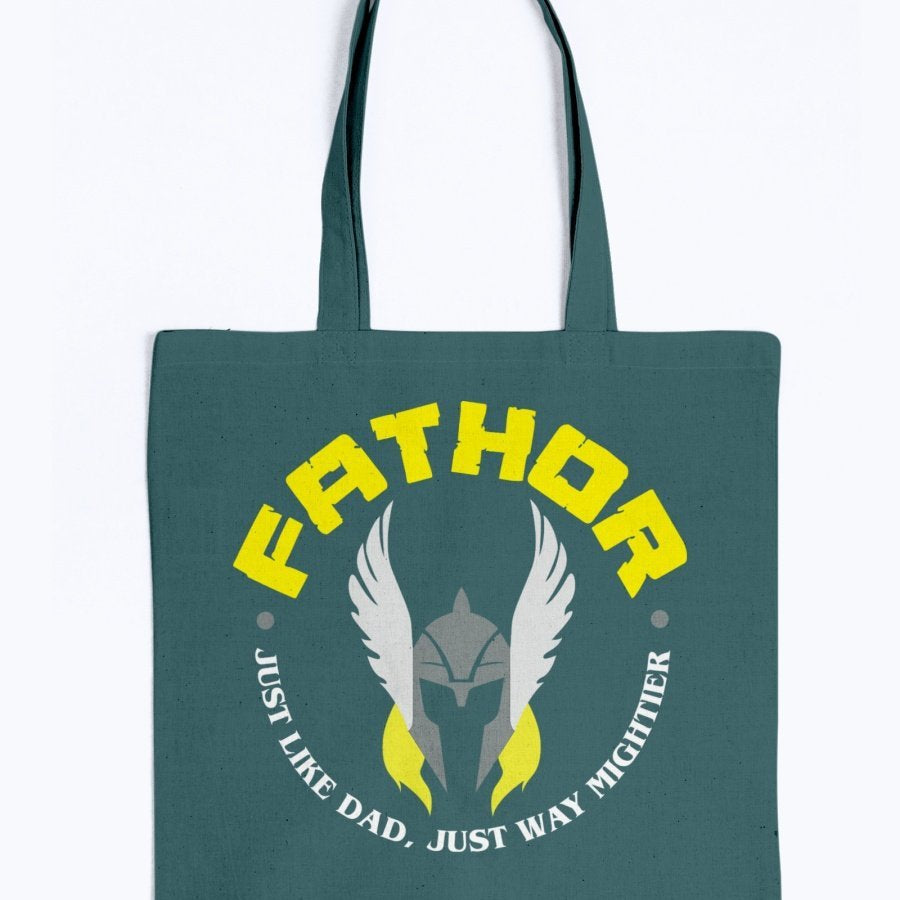 Fathor Tote - Yellow Wording