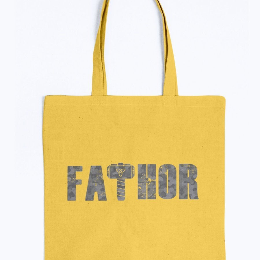 Fathor Tote - Grey Camo Edition