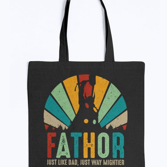 Fathor Tote - Rainbow Colors