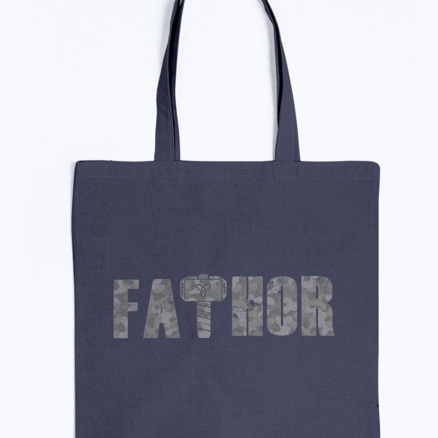 Fathor Tote - Grey Camo Edition