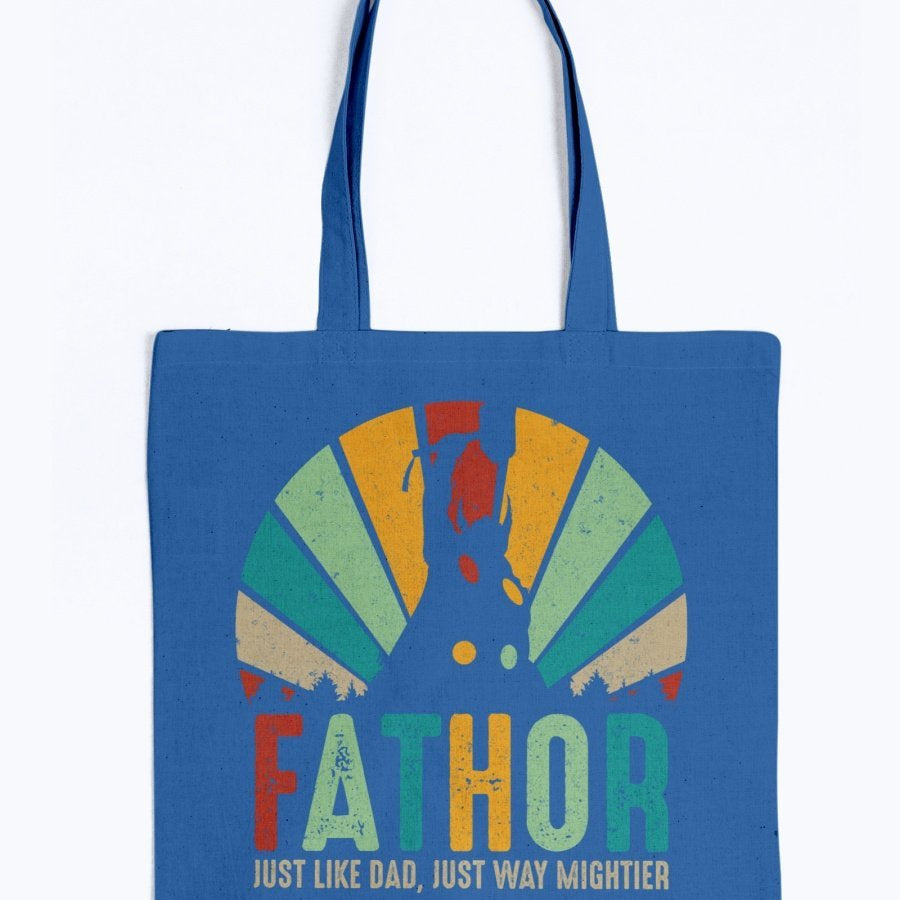 Fathor Tote - Rainbow Colors