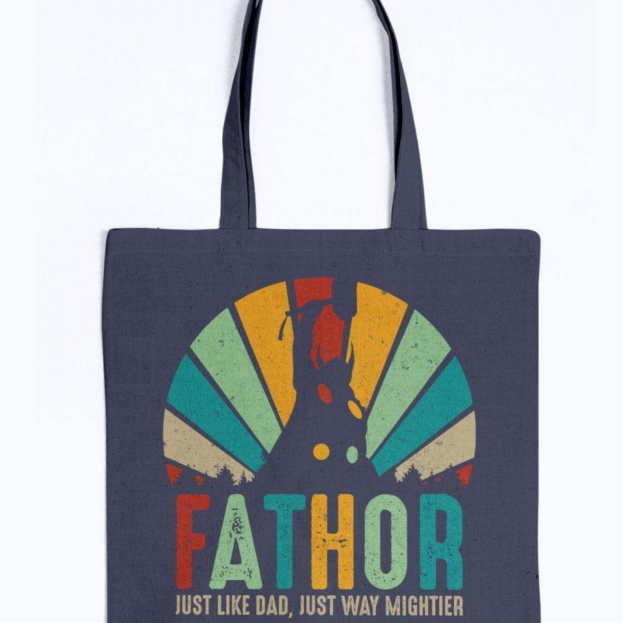 Fathor Tote - Rainbow Colors
