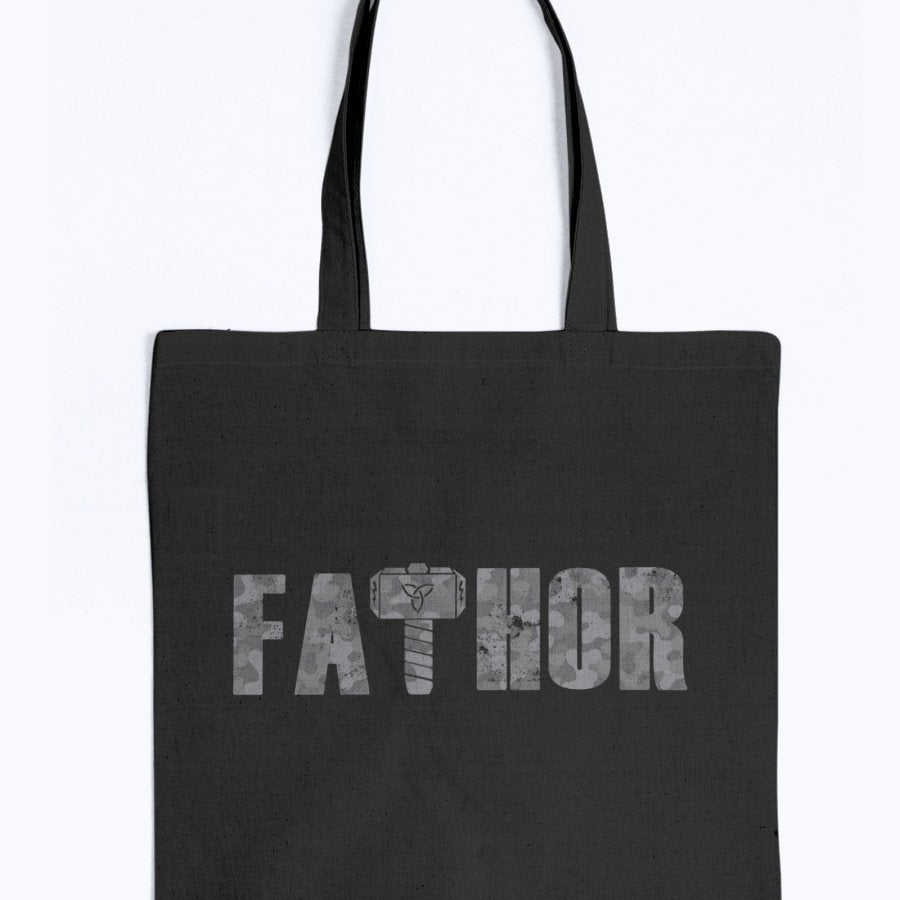 Fathor Tote - Grey Camo Edition
