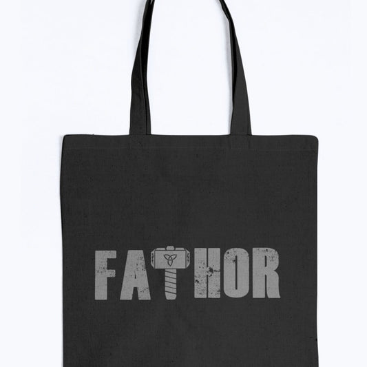 Fathor Tote - Grey Wording