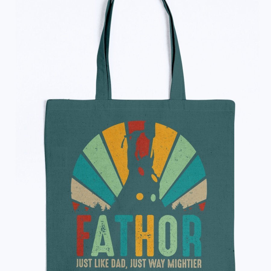 Fathor Tote - Rainbow Colors