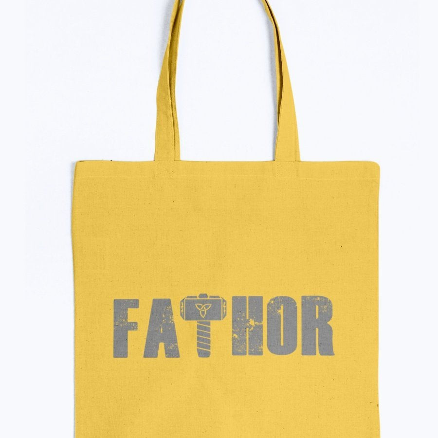 Fathor Tote - Grey Wording