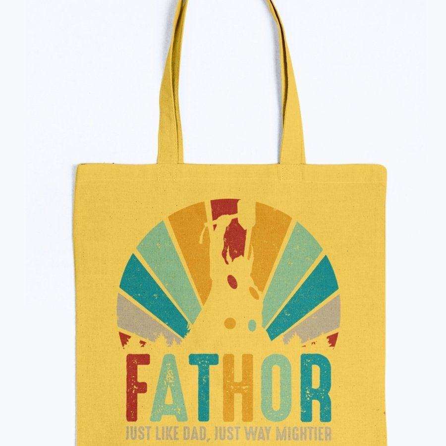 Fathor Tote - Rainbow Colors