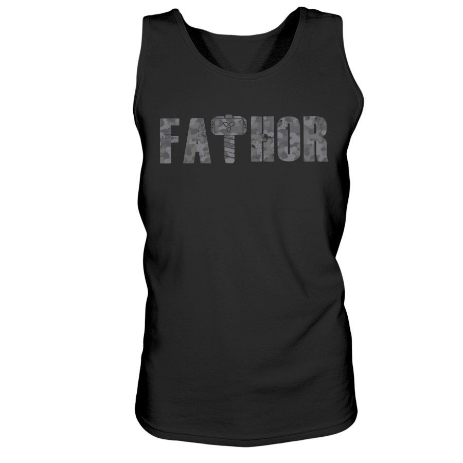Fathor Ultra Cotton Tank - Grey Camo Edition